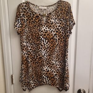 Leopard Print Women's Top‎